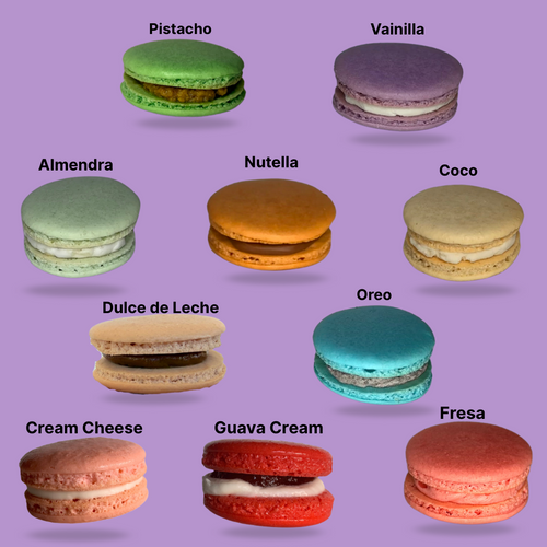 Oferta de 12 macarons